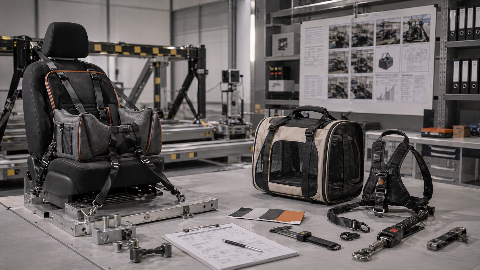 Dog Carriers and Car Seats: Safety Standards, Crash Testing & Retail-Ready Claims