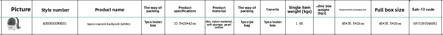 Breathable Portable Pet Backpack Carrier detail 2
