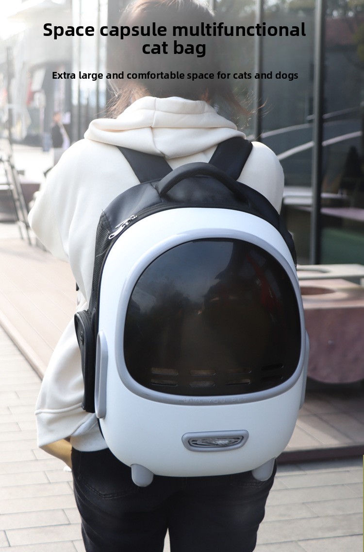 Breathable Portable Pet Backpack Carrier detail 3