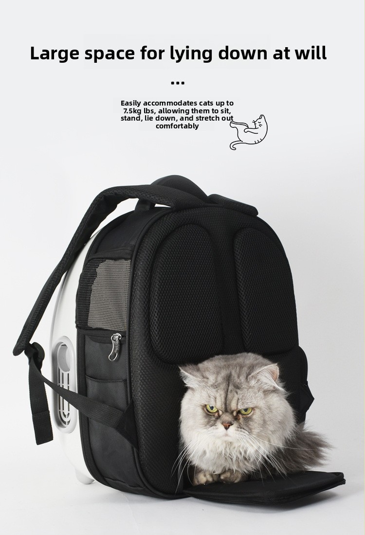 Breathable Portable Pet Backpack Carrier detail 5