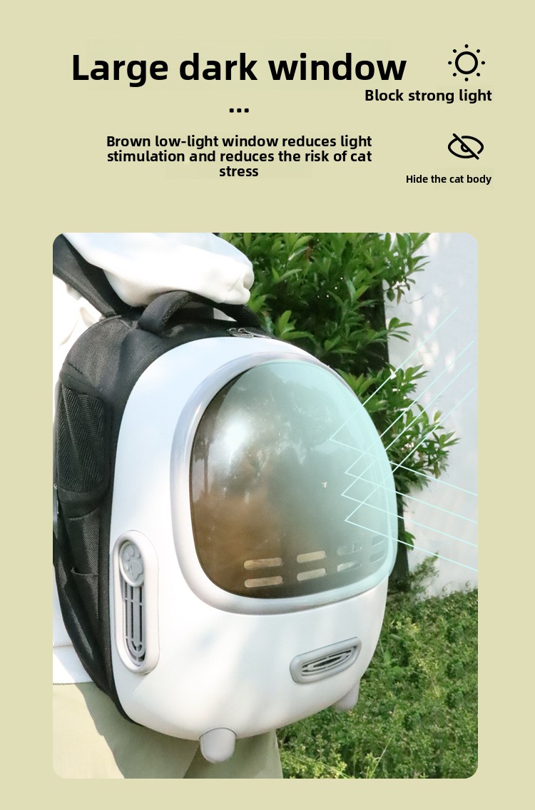 Breathable Portable Pet Backpack Carrier detail 9